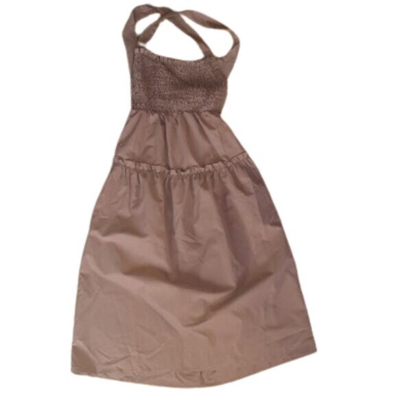 Rust Brown Summer Dress Size XS New NWOT - Picture 2 of 6